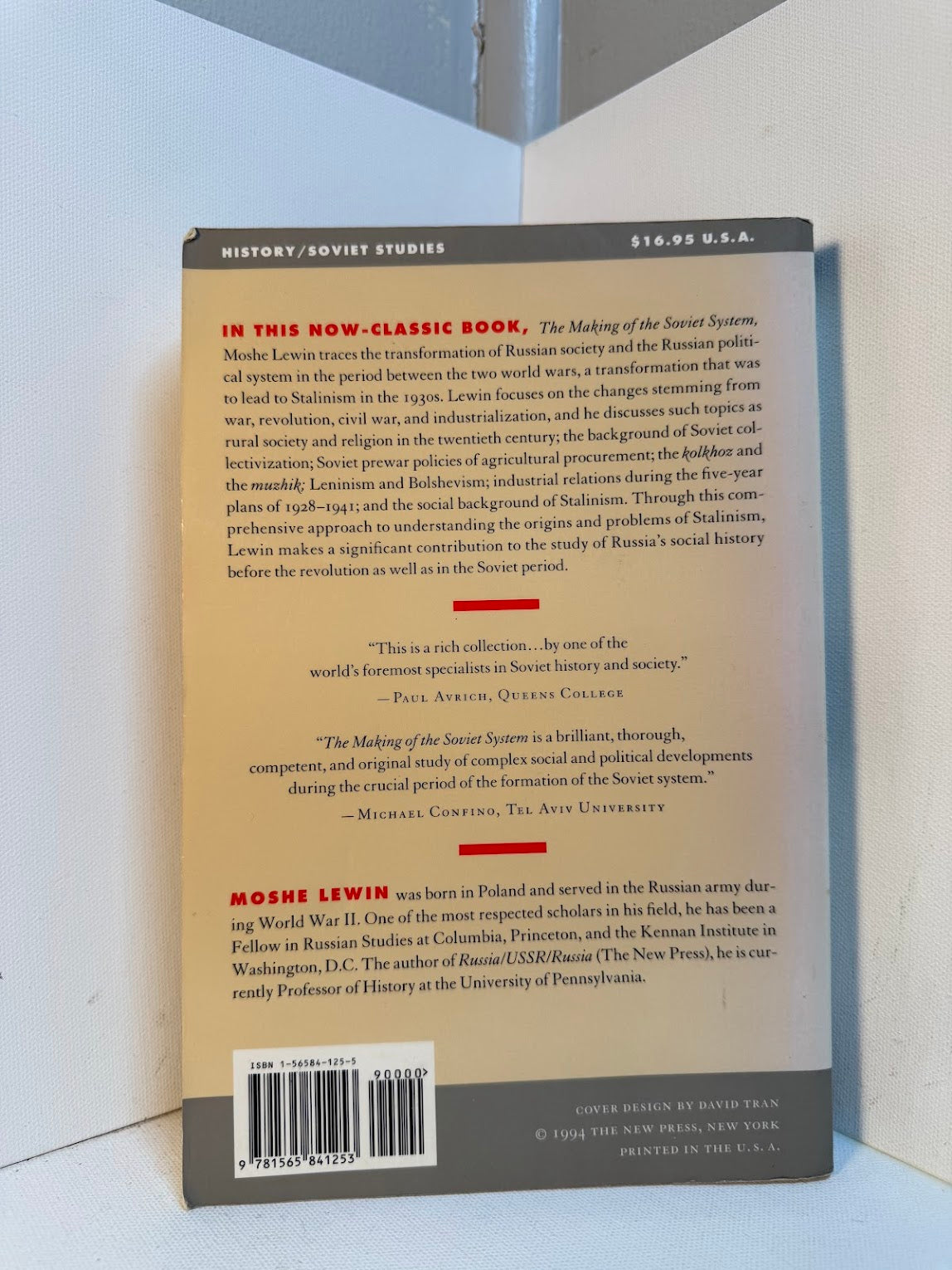 The Making of the Soviet System by Moshe Lewin