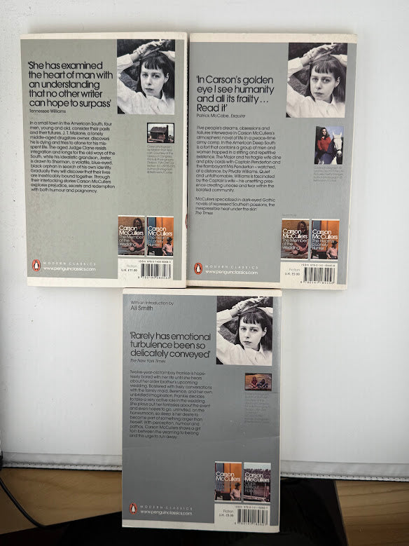 3 Penguin Modern Classics by Carson McCullers