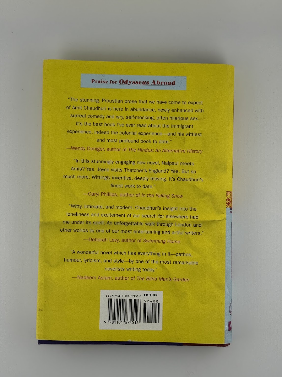 Odysseus Abroad by Amit Chaudhuri