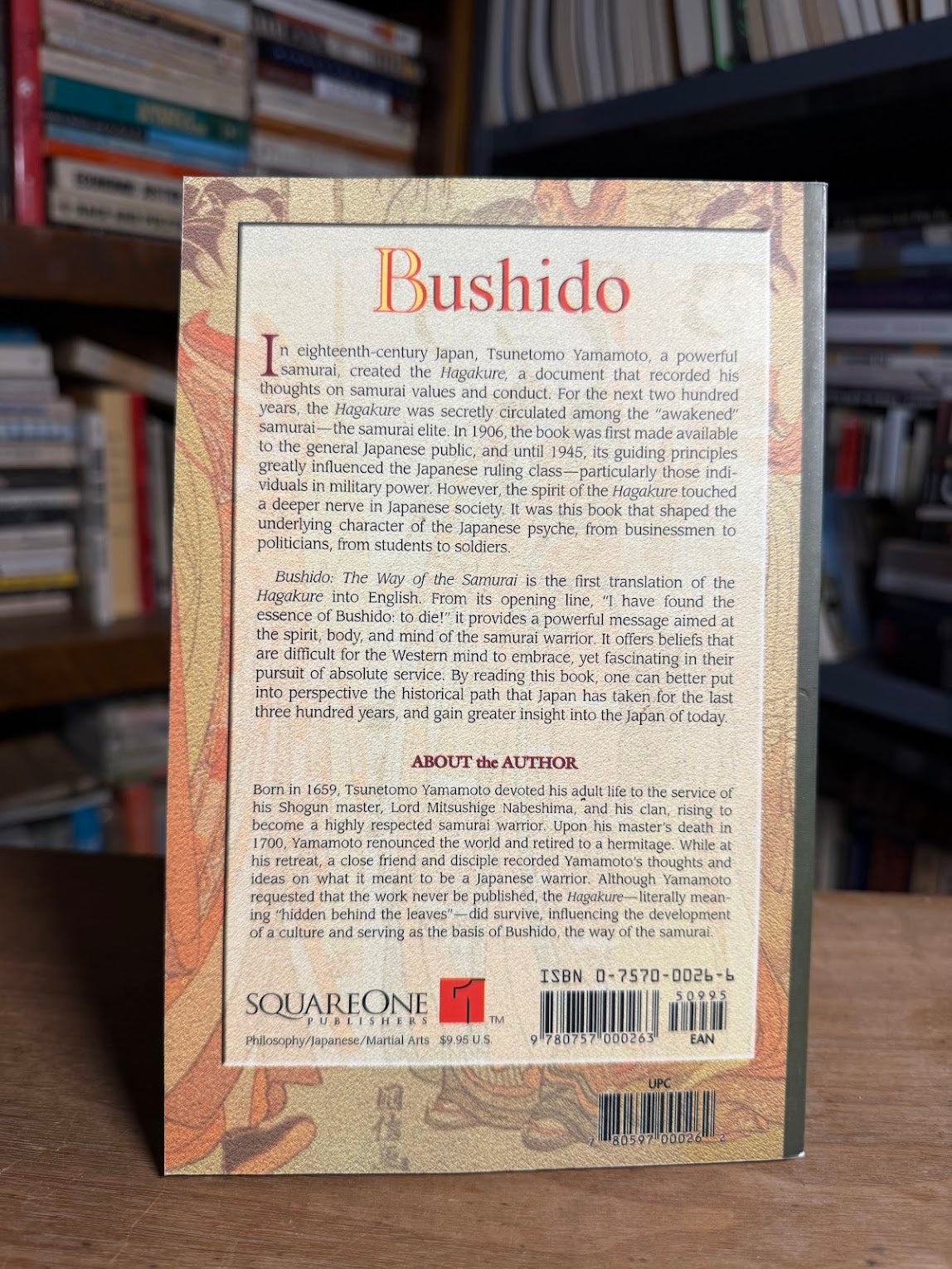 Bushido - The Way of the Samurai by Tsunetomo Yamamoto