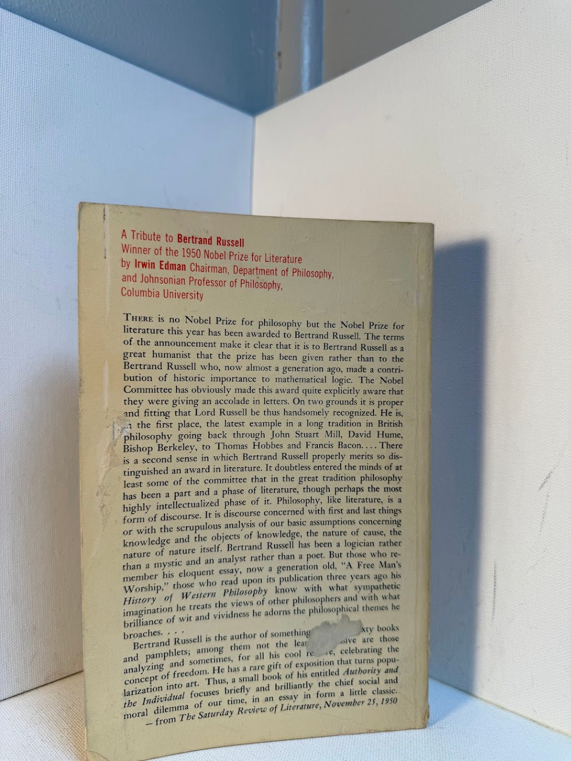 Unpopular Essays by Bertrand Russell