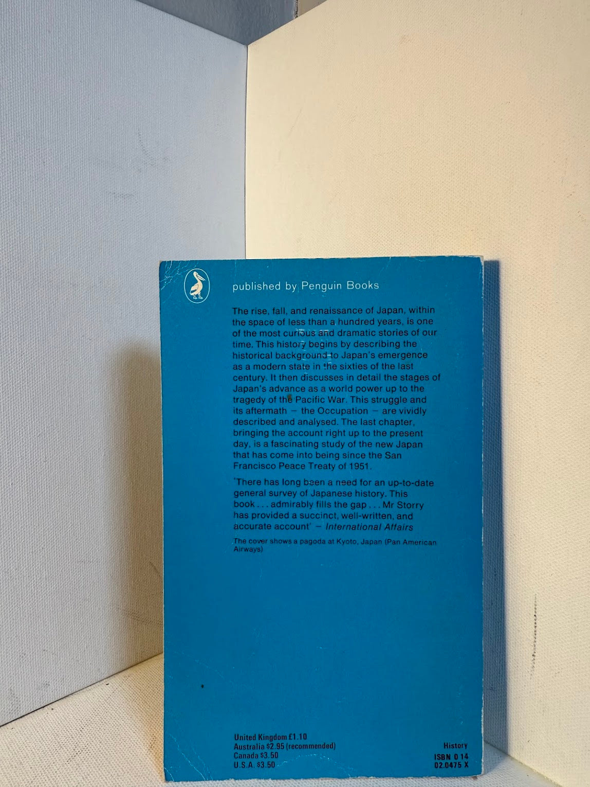 A History of Modern Japan by Richard Storry
