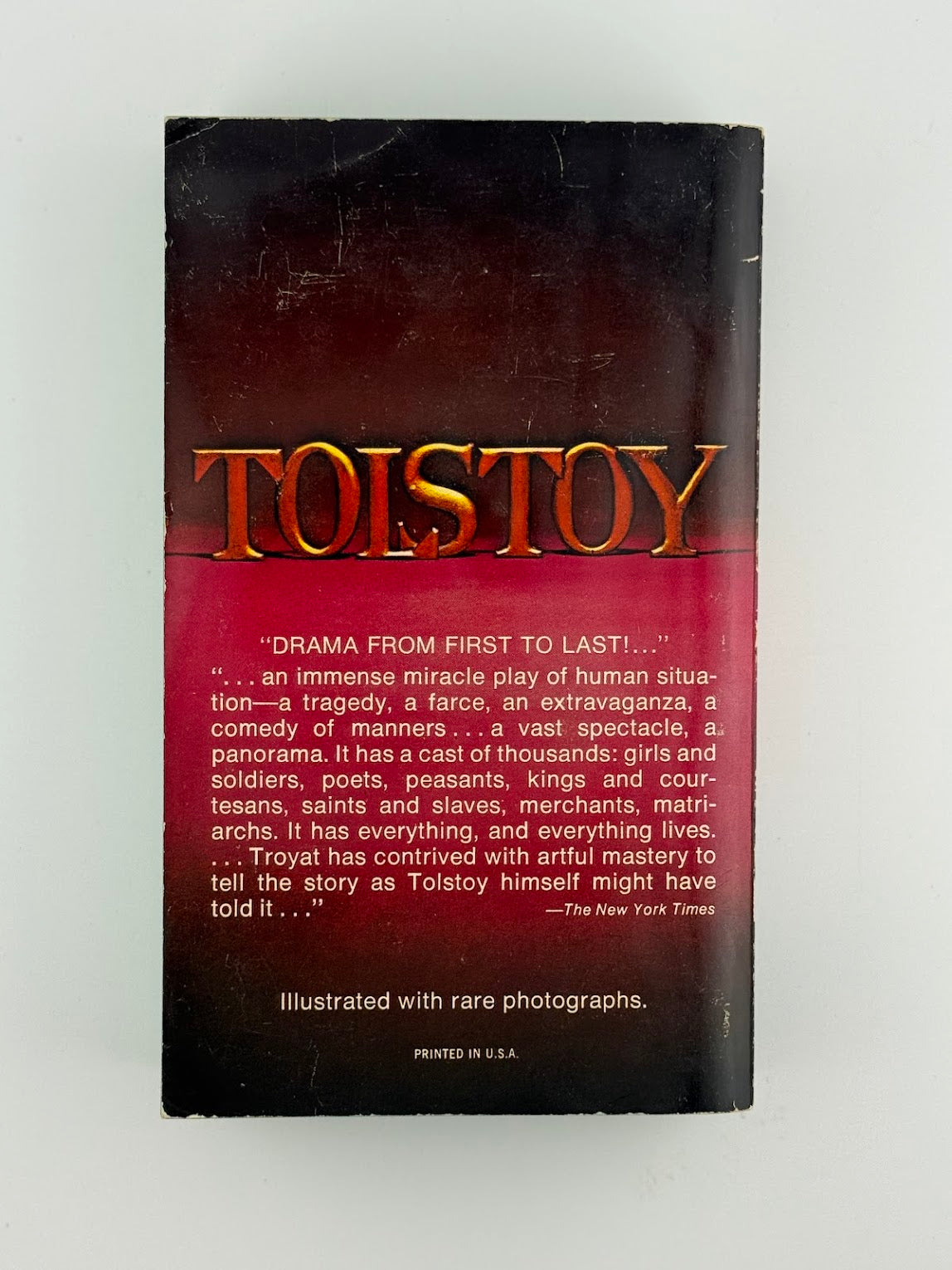 Tolstoy by Henry Troyat