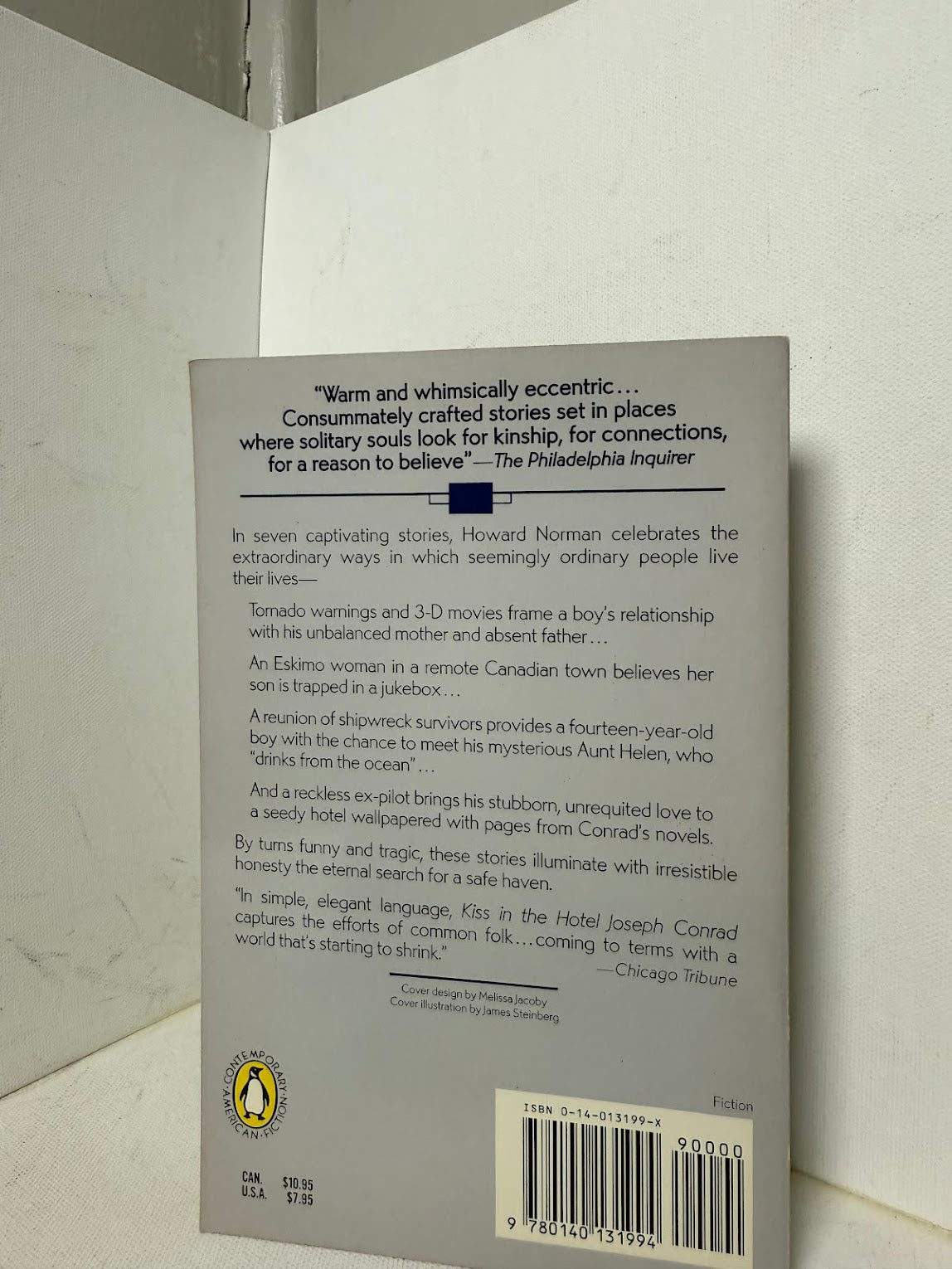 Kiss in the Hotel Joseph Conrad by Howard Norman