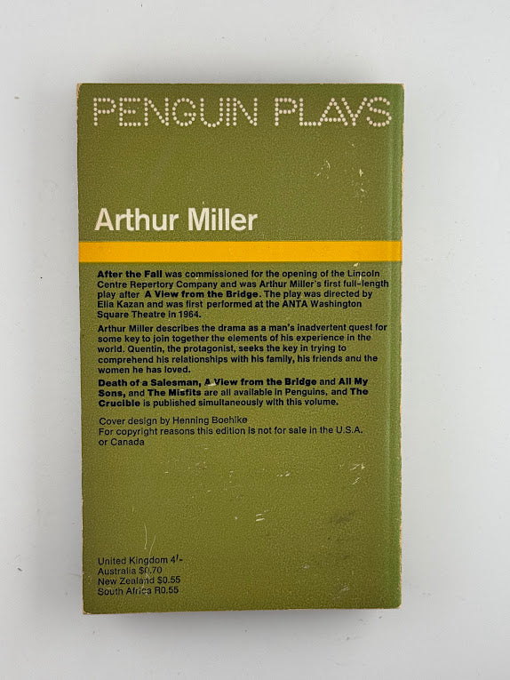 After the Fall by Arthur Miller