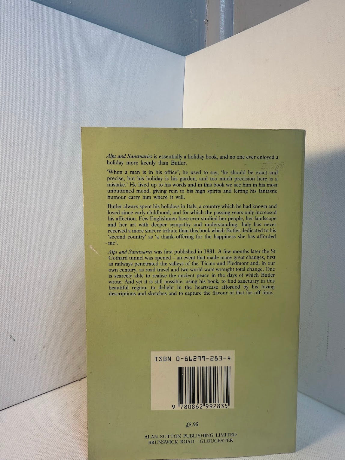 Alps & Sanctuaries by Samuel Butler