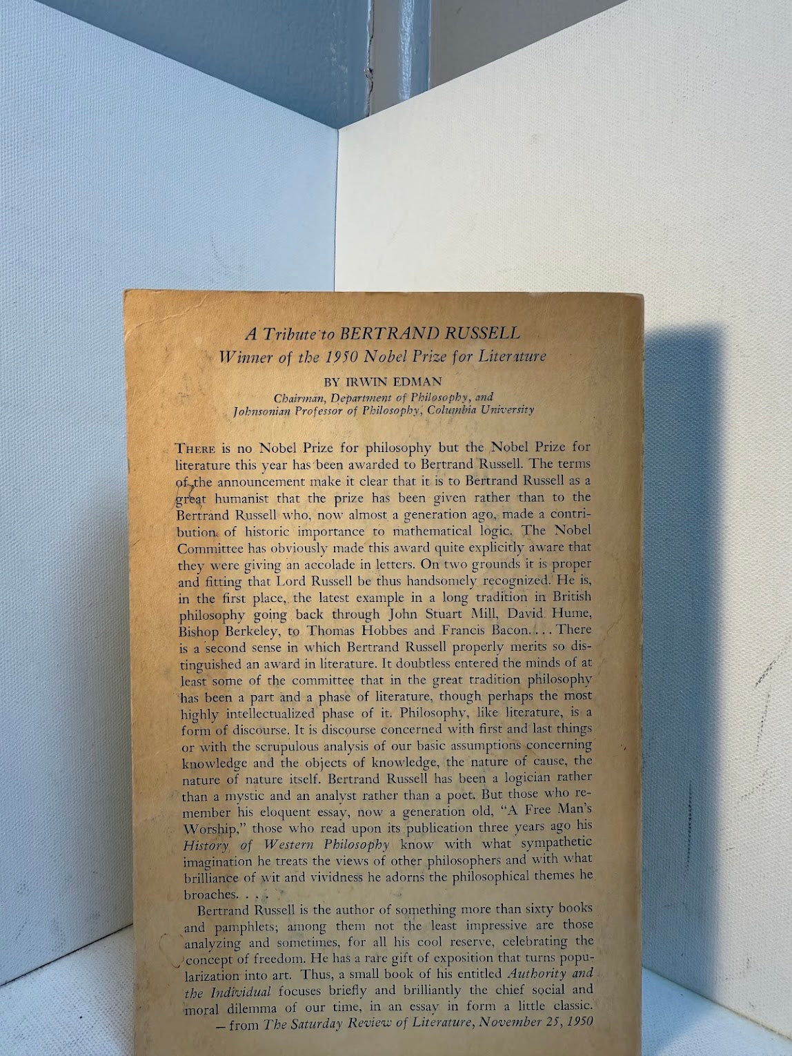 Unpopular Essays by Bertrand Russell