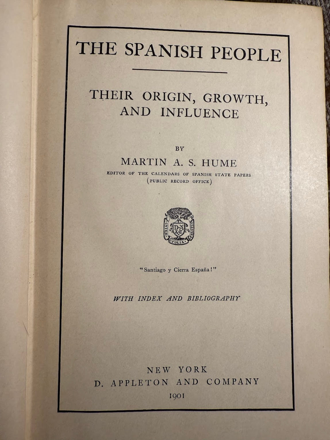 The Spanish People by Martin A.S. Hume