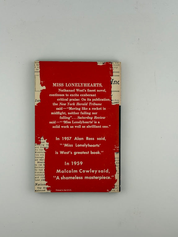 Miss Lonelyhearts by Nathanael West