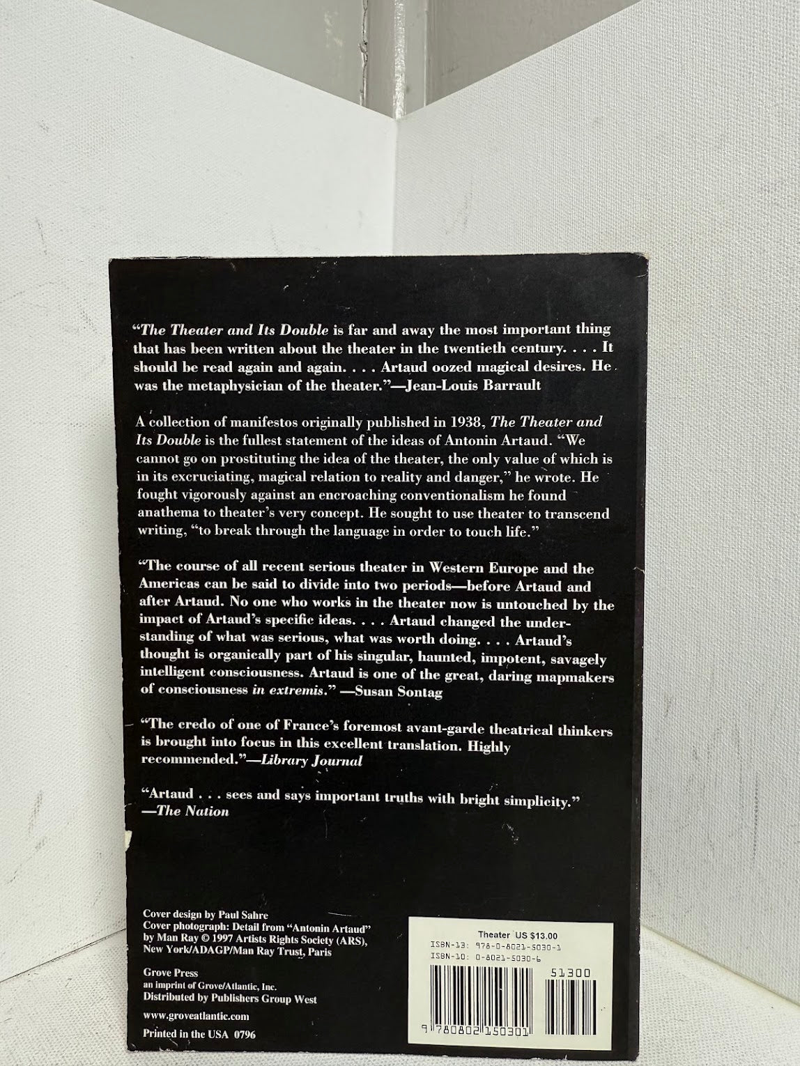 The Theater and Its Double by Antonin Artaud