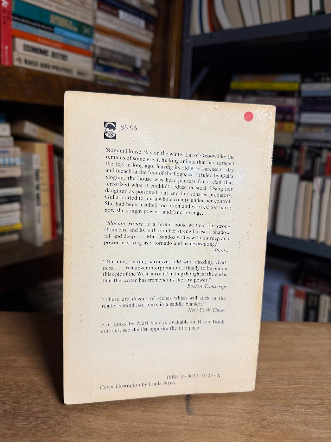 Slogum House by Mari Sandoz