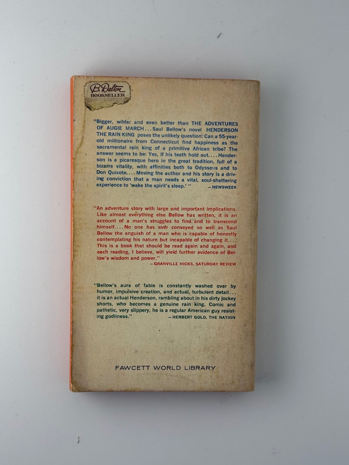 Henderson the Rain King by Saul Bellow