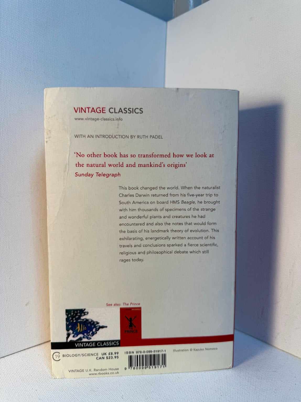 The Origin of Species and The Voyage of the Beagle by Charles Darwin