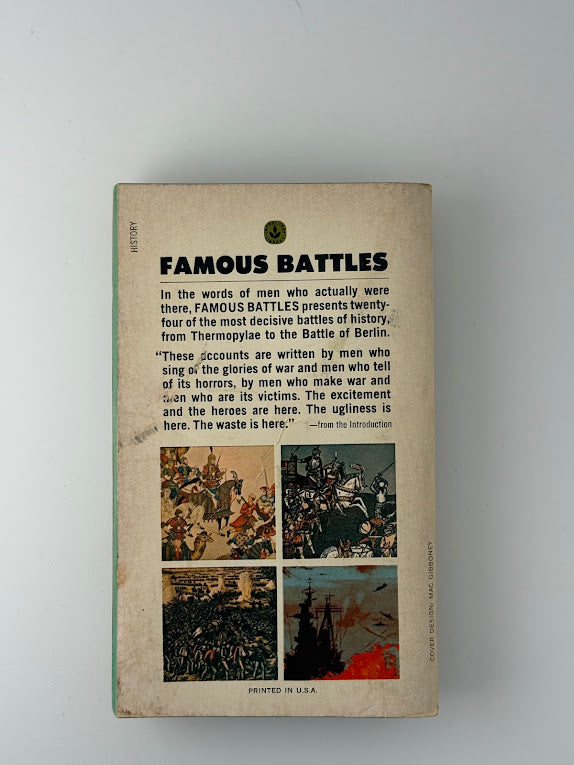 Famous Battles edited by John Bettenbender and George Fleming