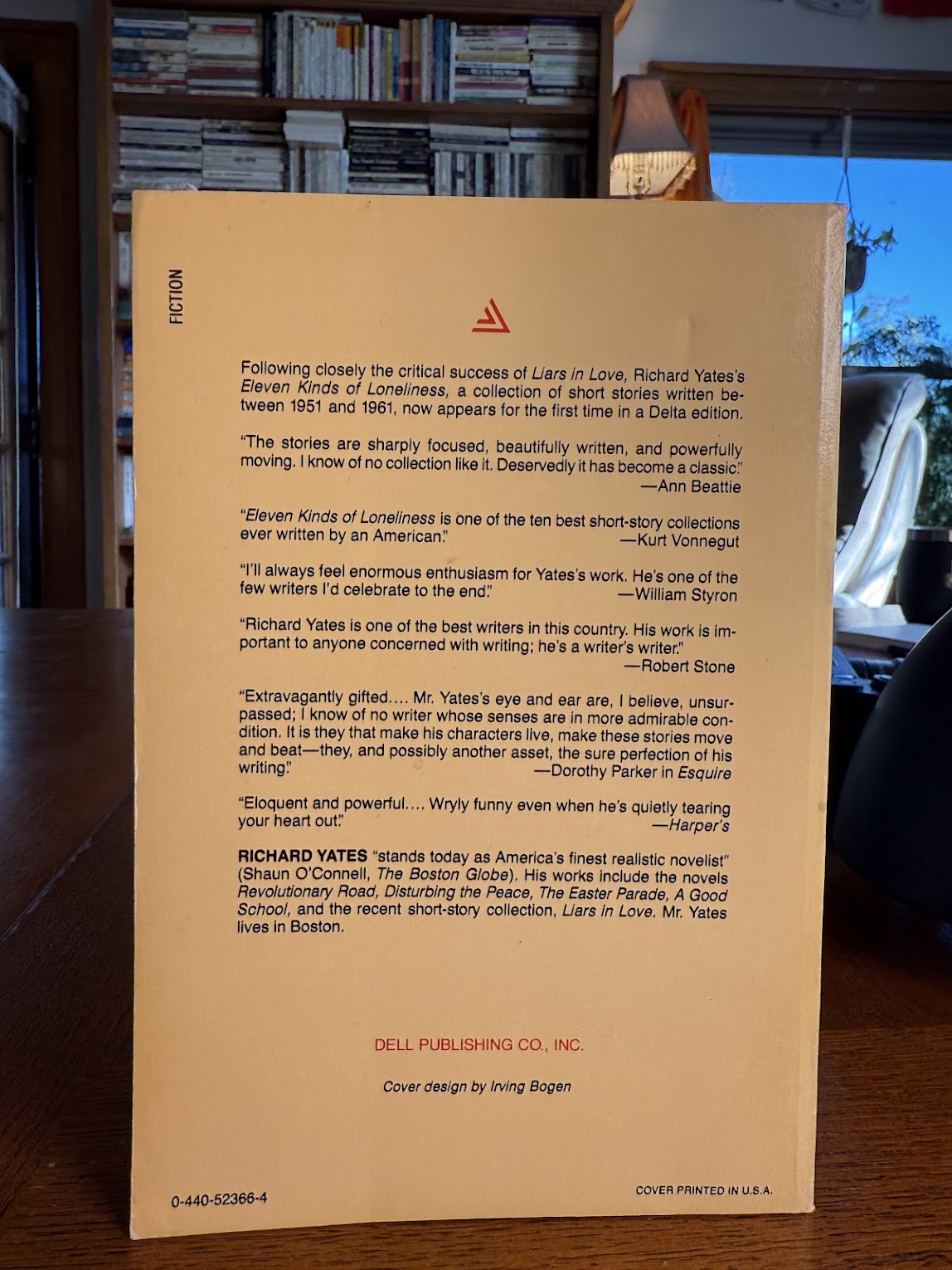 Eleven Kinds of Loneliness by Richard Yates