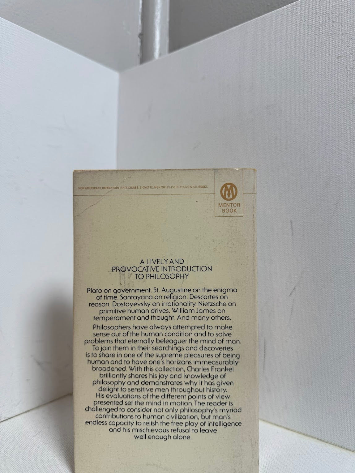 The Pleasures of Philosophy by Charles Frankel