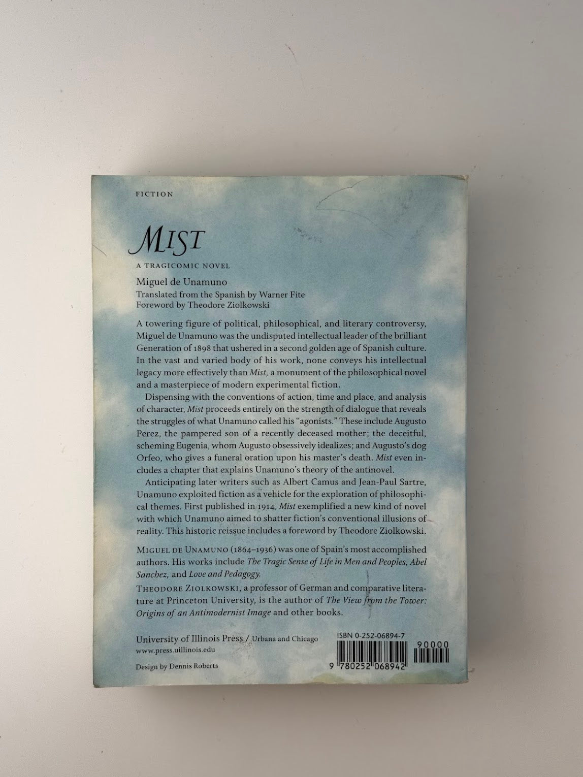 Mist by Miguel de Unamuno