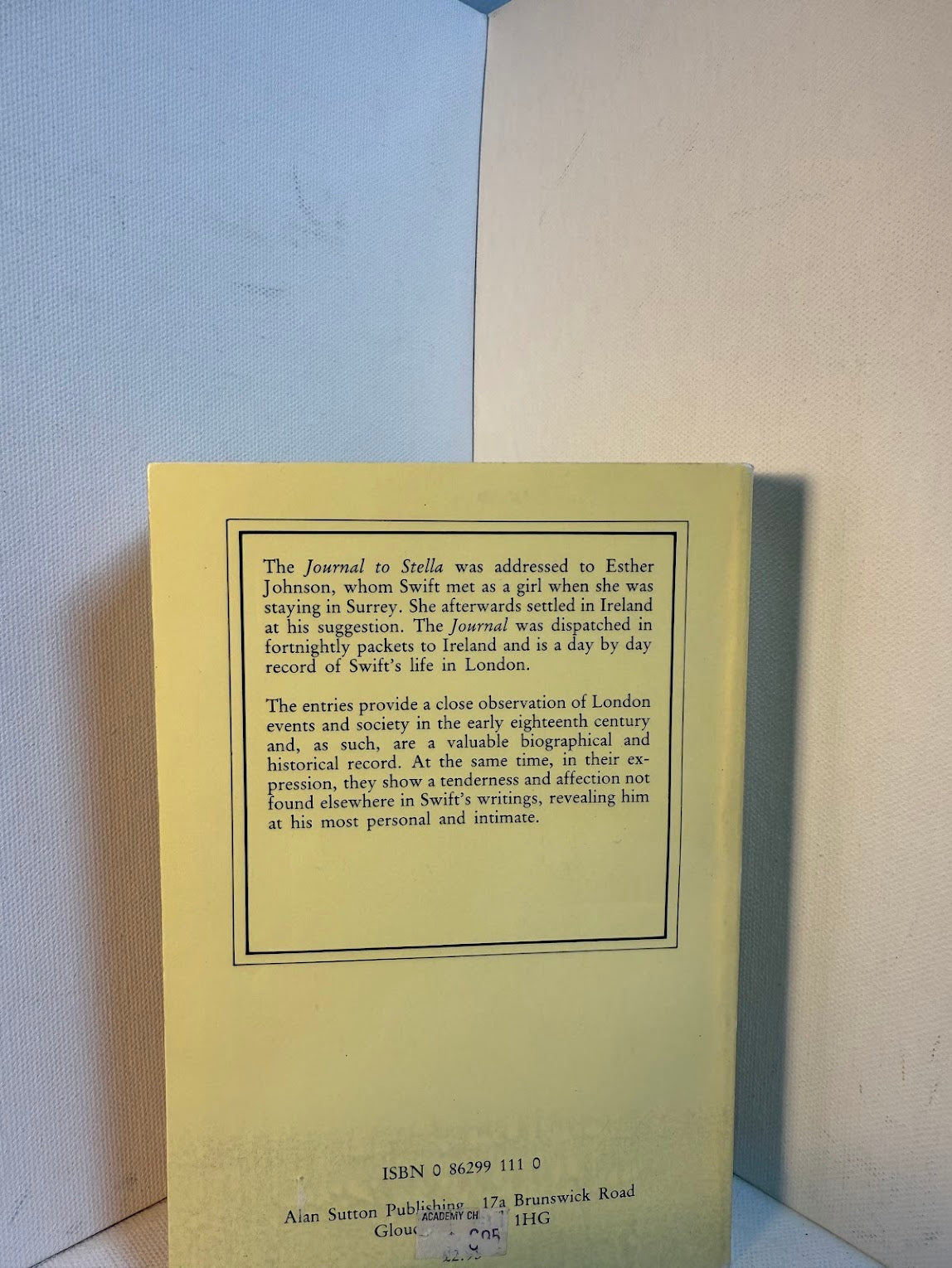 Journal to Stella by Jonathan Swift