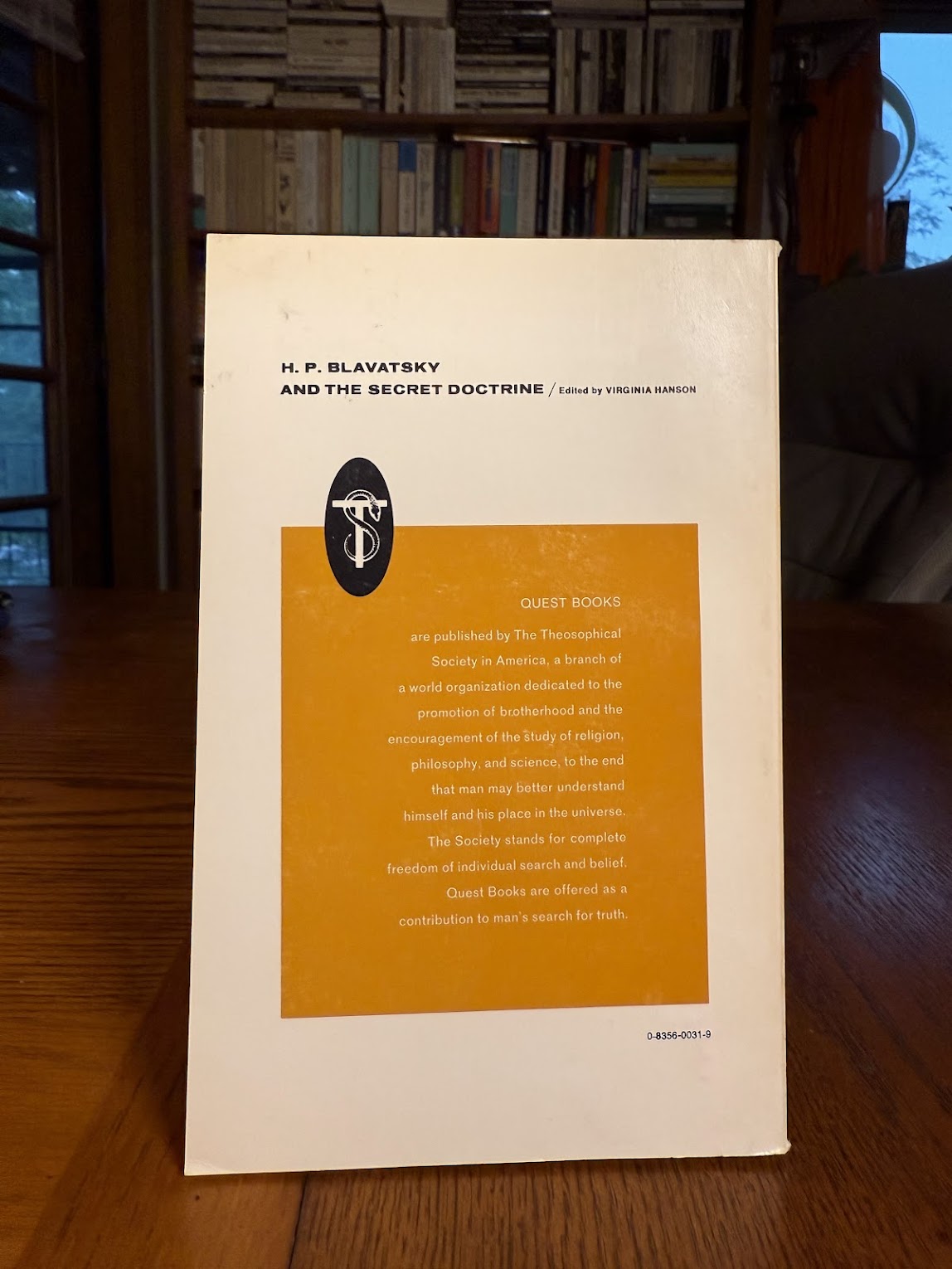 H.P. Blavatsky and the Secret Doctrine edited by Virginia Hanson