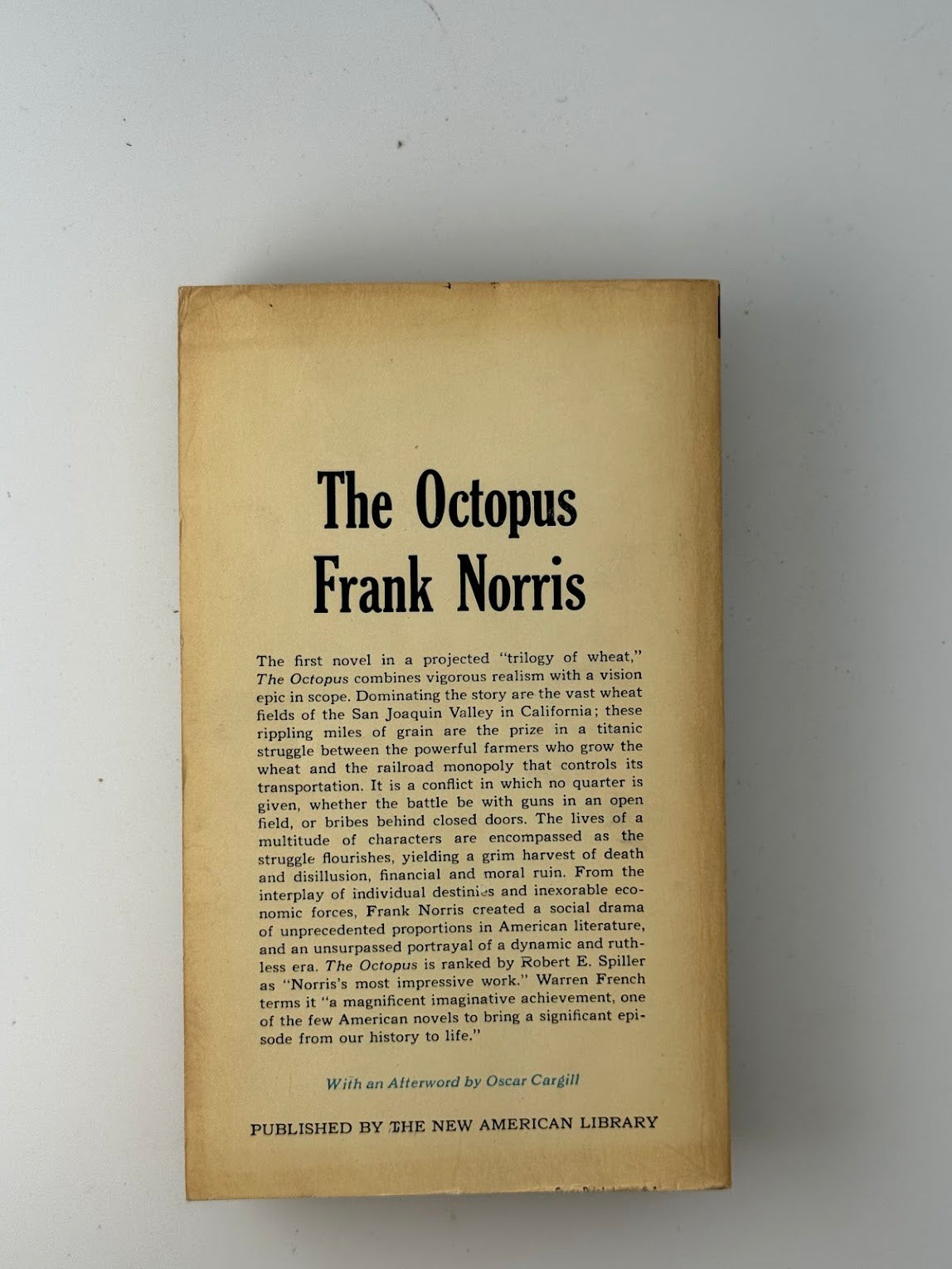 The Octopus by Frank Norris