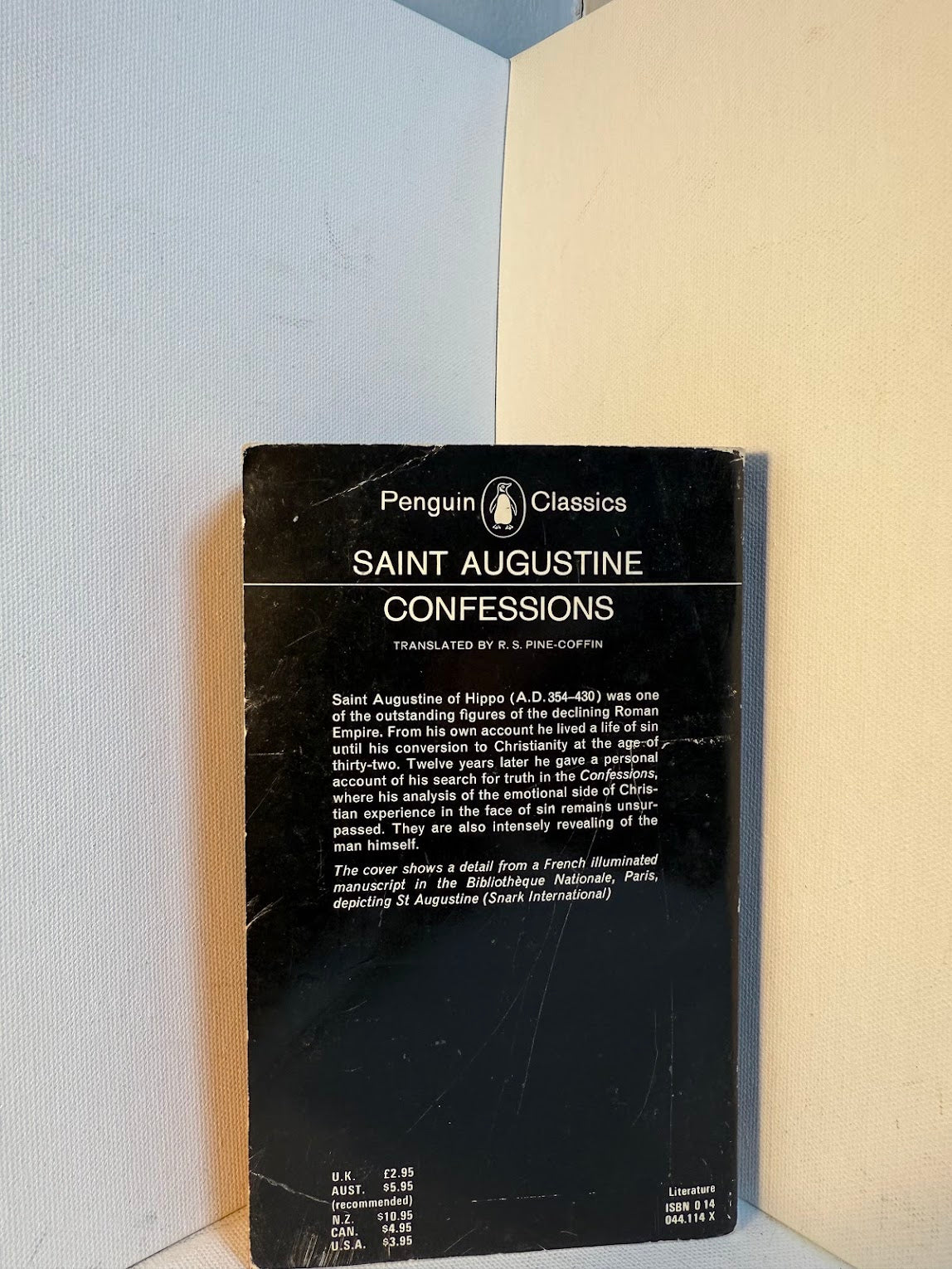 Confessions by Saint Augustine