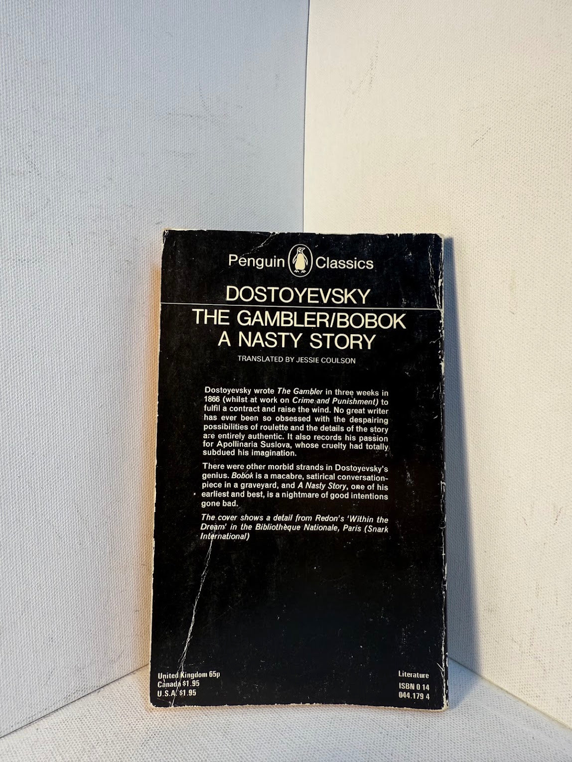 The Gambler/Bobok/A Nasty Story by Fyodor Dostoyevsky