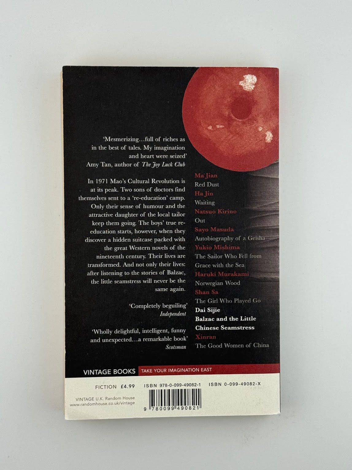 Balzac and the Little Chinese Seamstress by Dai Sijie