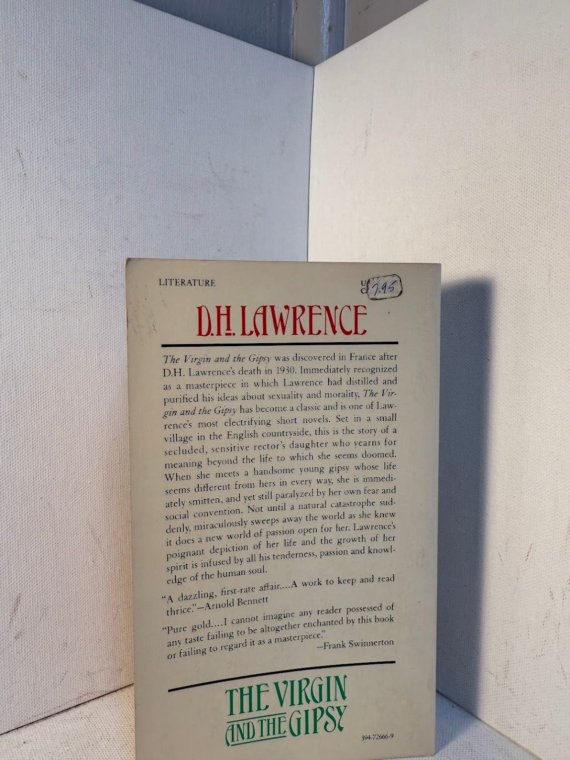 The Virgin and the Gipsy by D.H. Lawrence