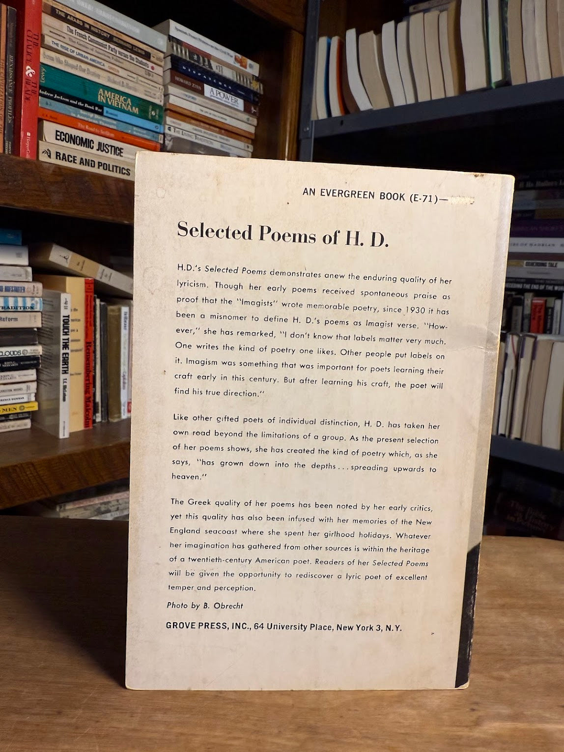 Selected Poems of H.D.