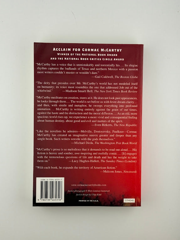 No Country for Old Men by Cormac McCarthy
