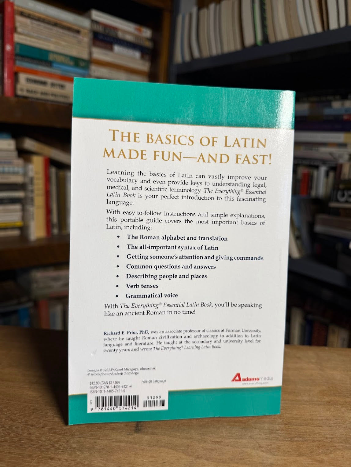 The Everything Essential Latin Book by Richard E. Prior