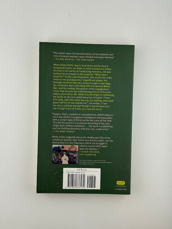 Instead of A Letter by Diana Athill