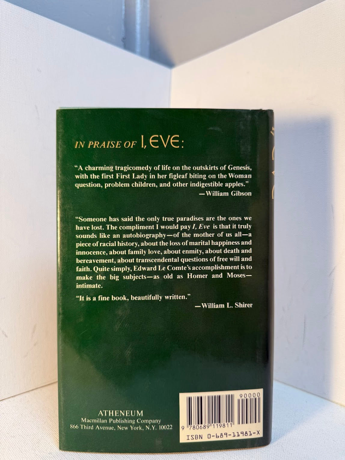 I, Eve by Edward Le Comte