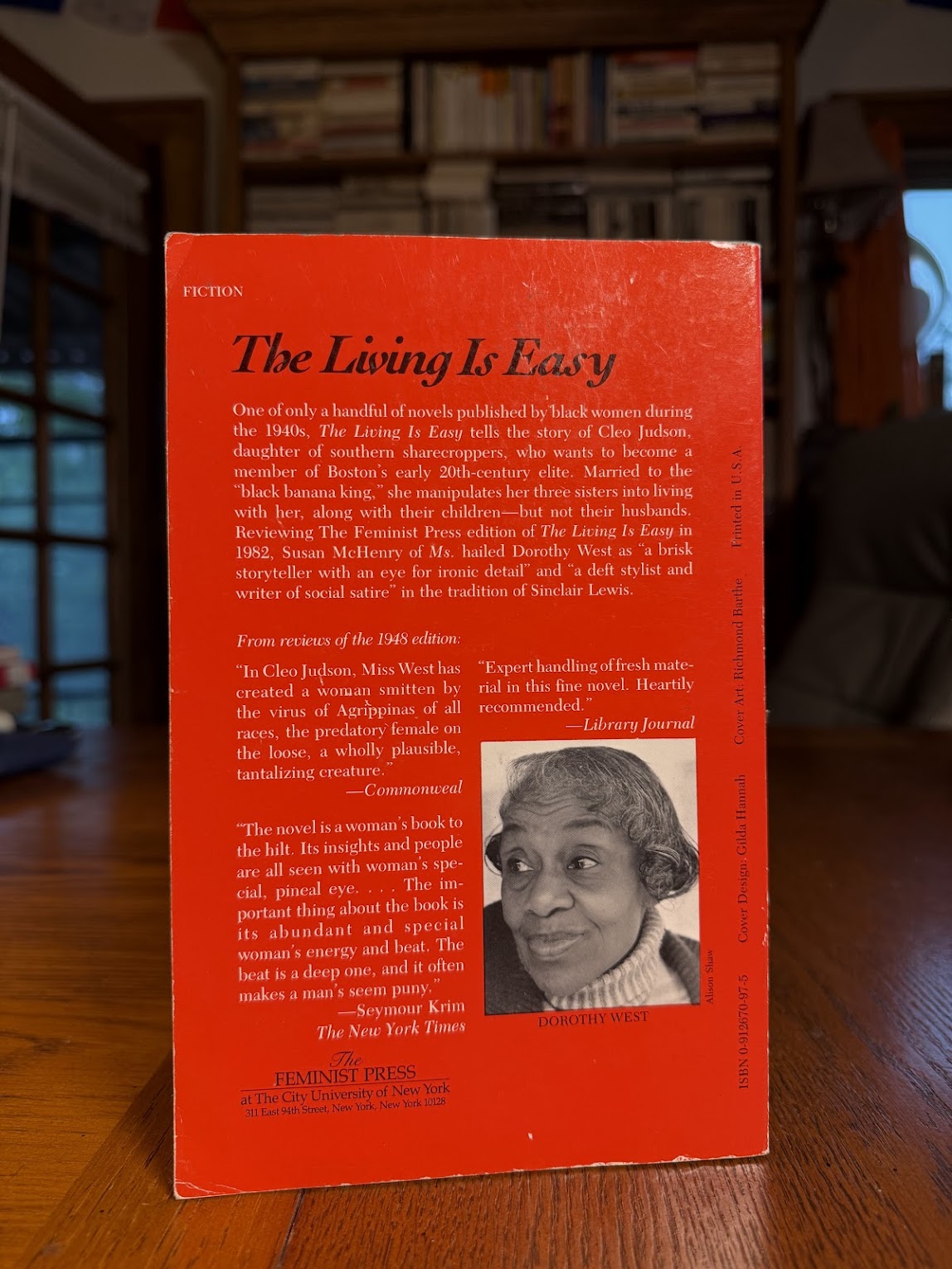 The Living is Easy by Dorothy West