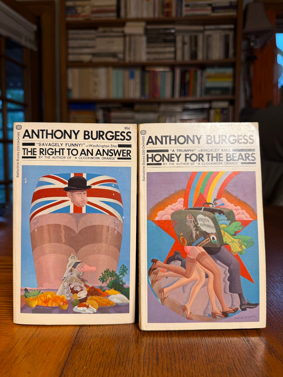 The Right to an Answer & Honey for the Bears by Anthony Burgess