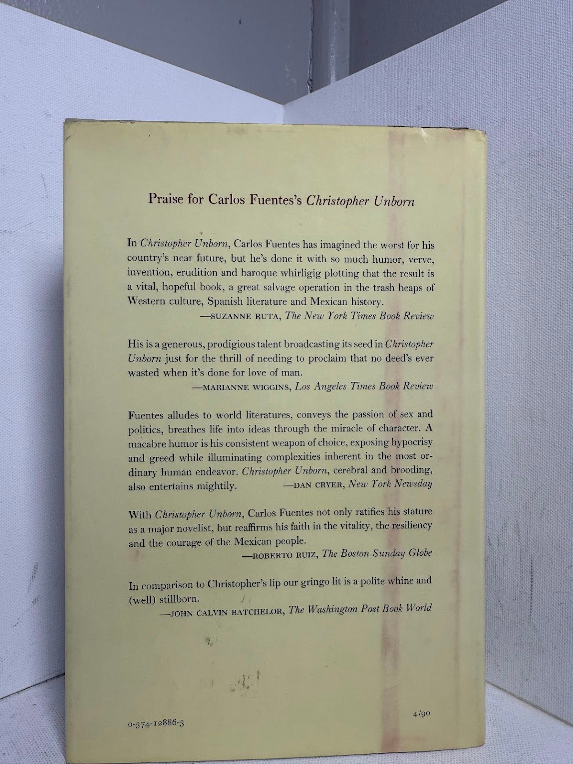 Constancia and Other Stories for Virgins by Carlos Fuentes