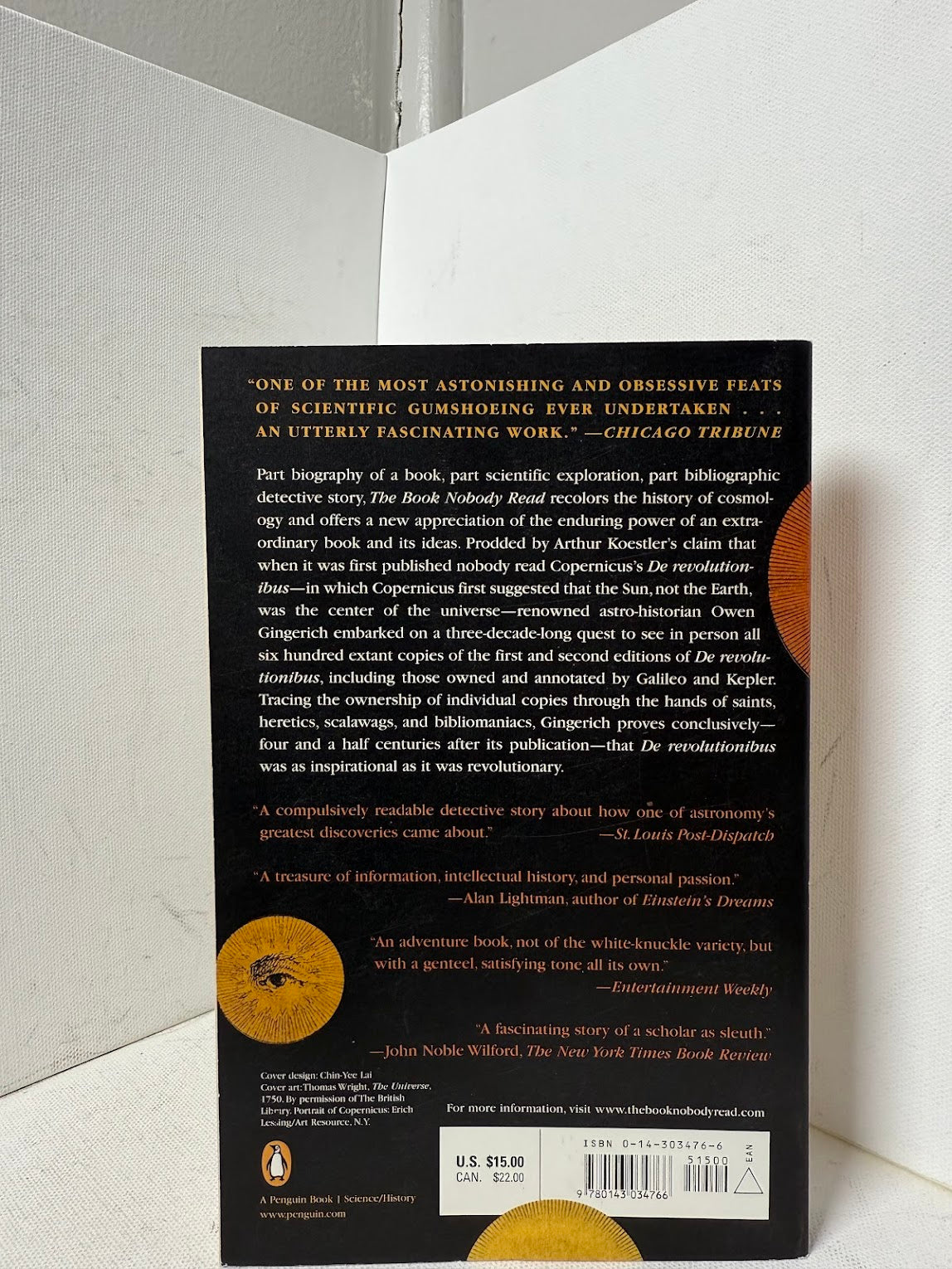The Book Nobody Read by Owen Gingerich