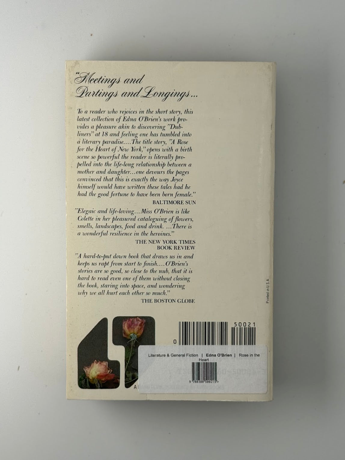 Rose in the Heart by Edna O'Brien