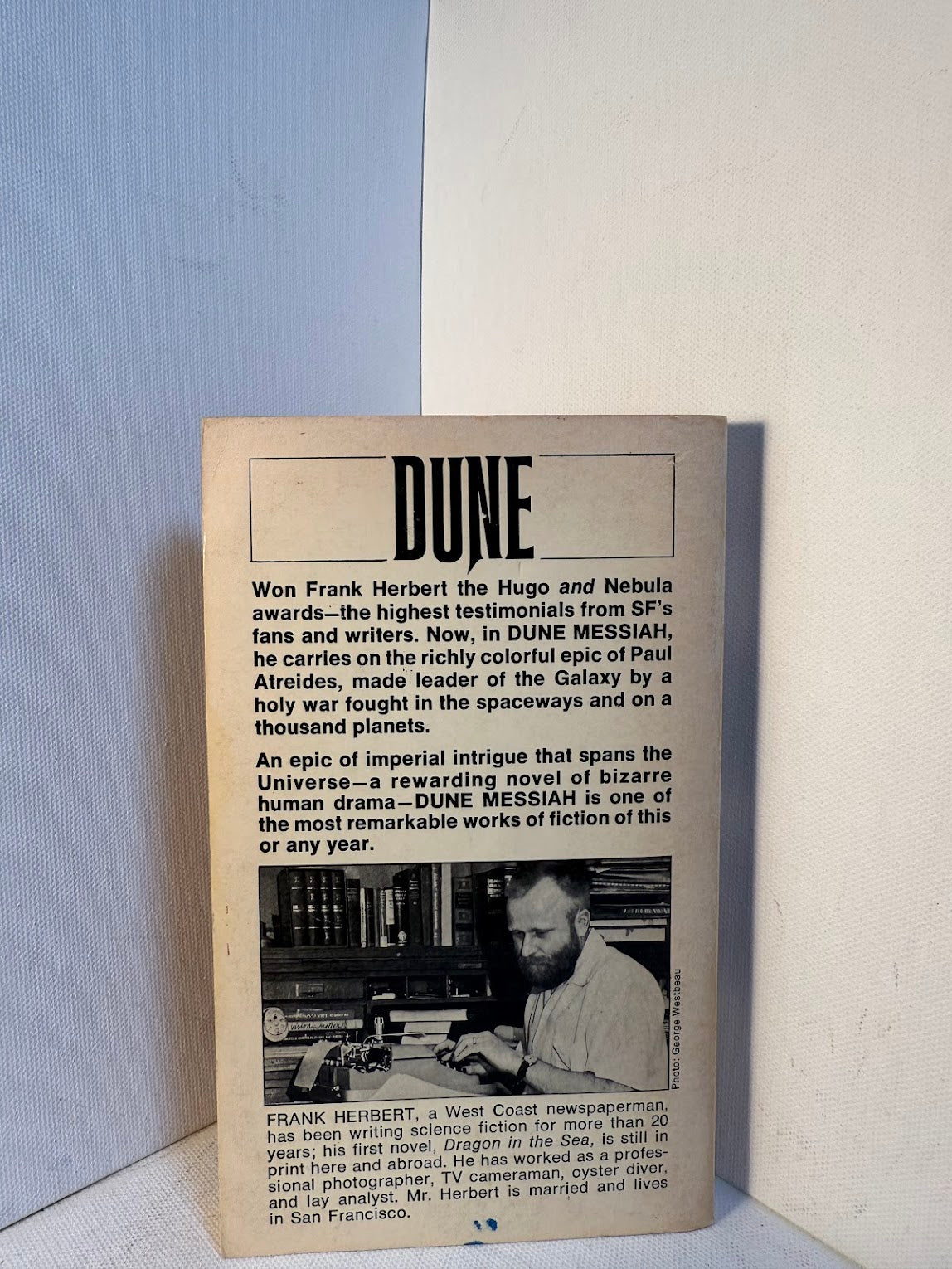 Dune Messiah by Frank Herbert