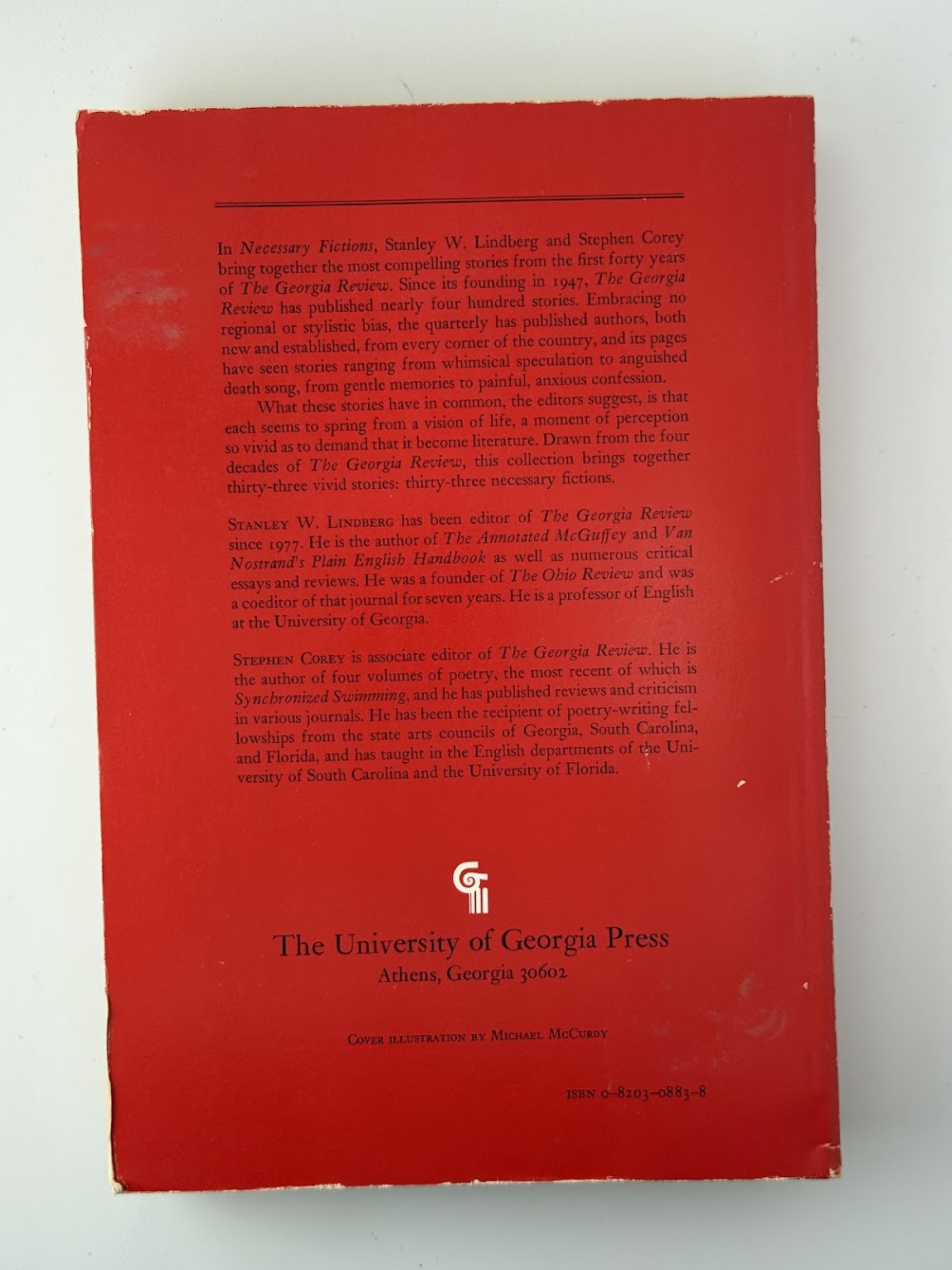 Necessary Fictions Selected Stories from The Georgia Review