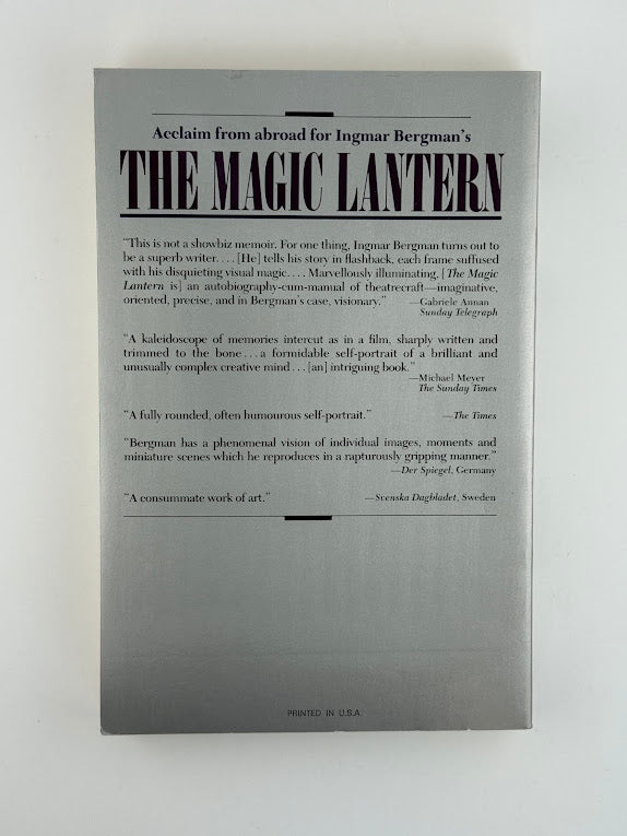 The Magic Lantern by Ingmar Bergman