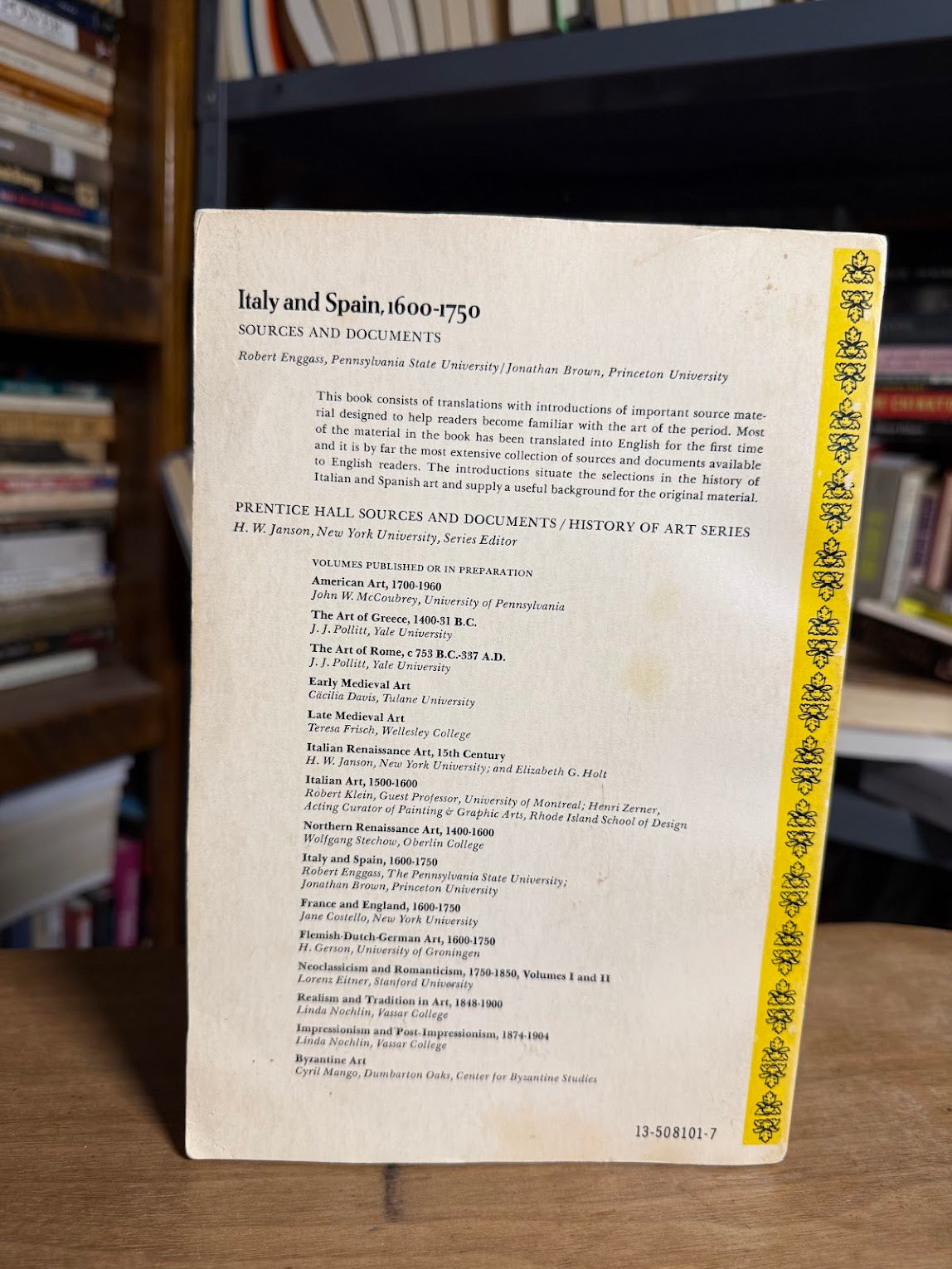 Italy and Spain 1600-1750 by Robert Engages and Jonathan Brown