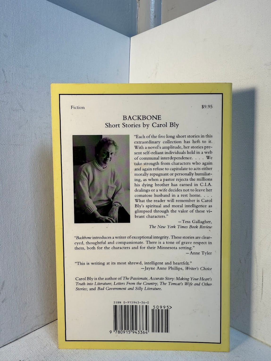 Backbone by Carol Bly