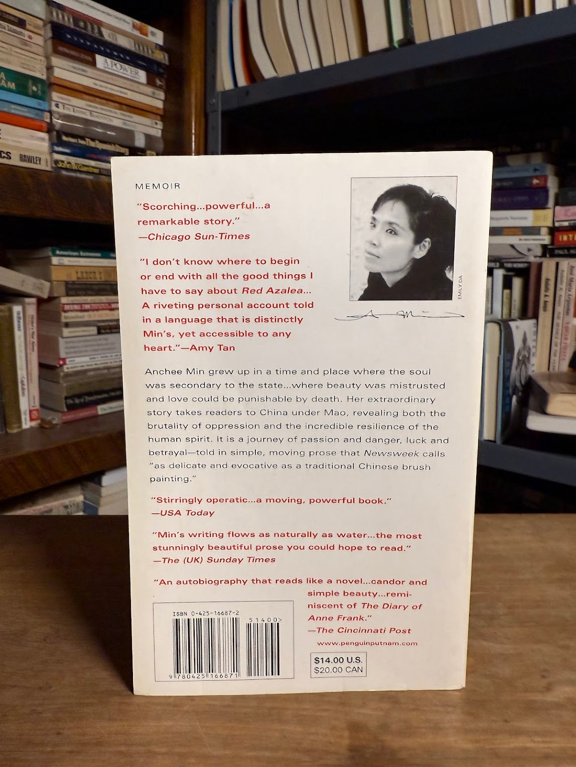 Red Azalea by Anchee Min