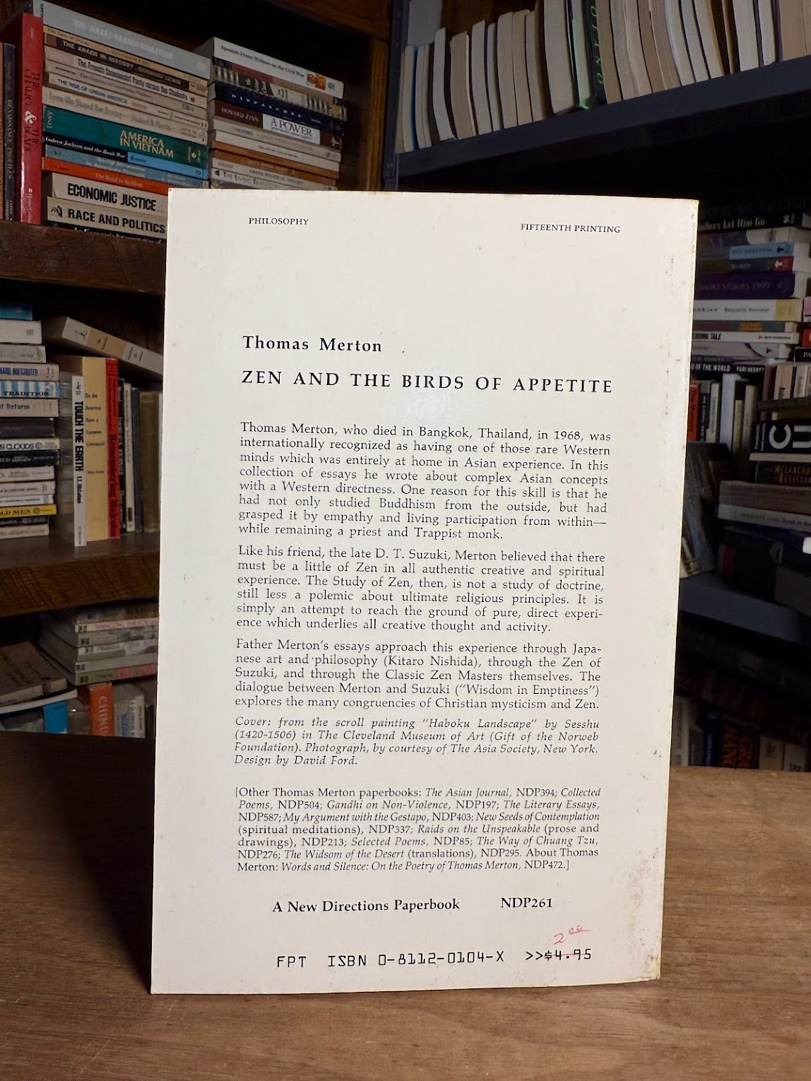 Zen and the Birds of Appetite by Thomas Merton