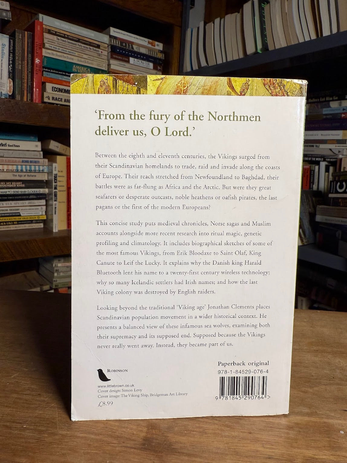 A Brief History of the Vikings by Jonathan Clements