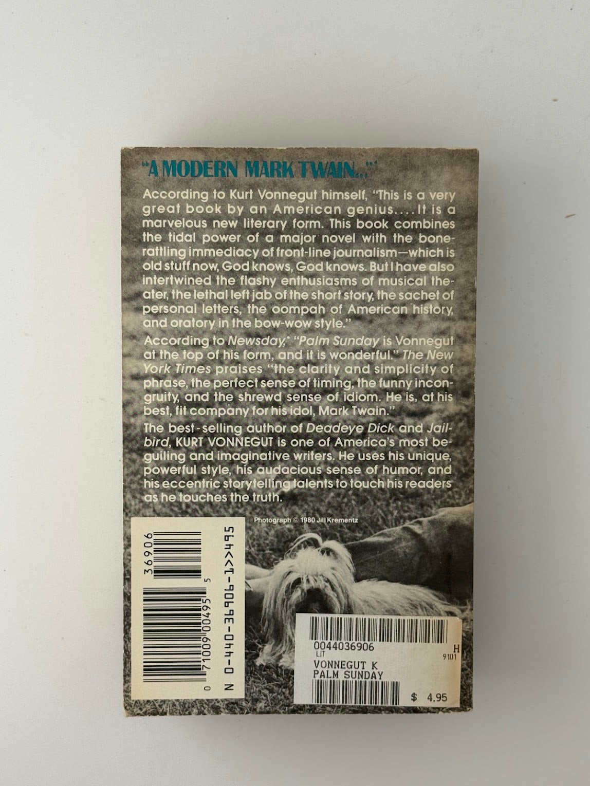Palm Sunday by Kurt Vonnegut