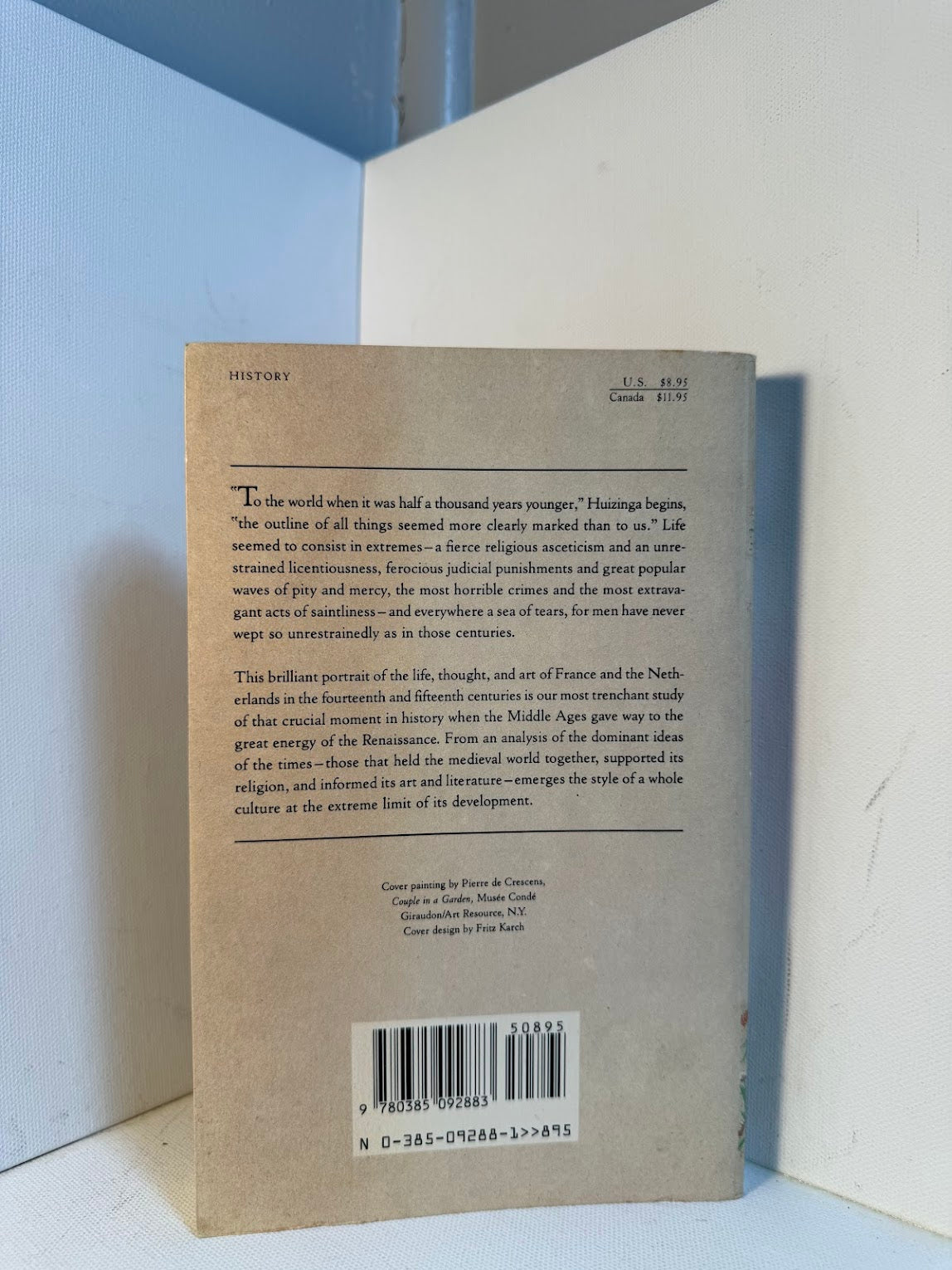 The Waning of the Middle Ages by J. Huizinga