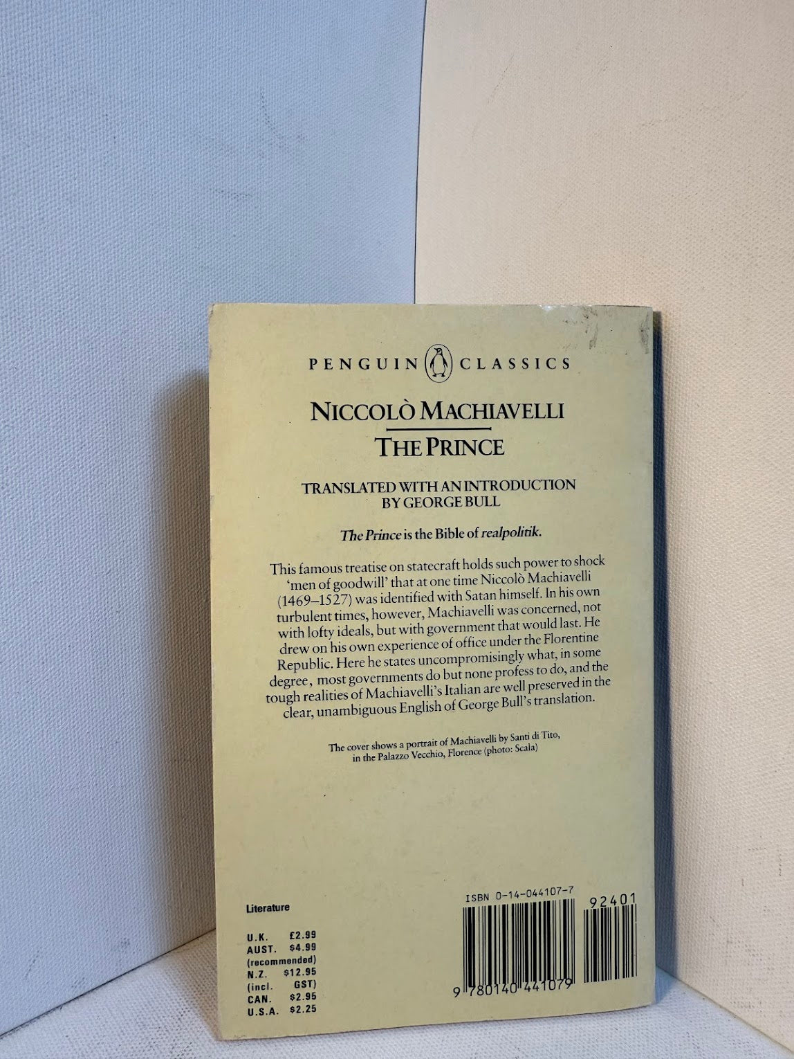 The Prince by Niccolo Machiavelli