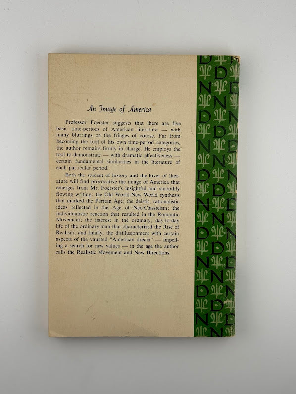 Image of America by Norman Foerster
